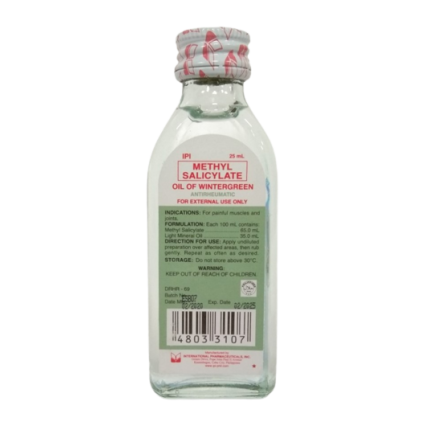 Methyl Salicylate 65mL / 100 mL Liniment 25mL price in the Philippines ...